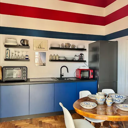 Alma De Templarsf - Stunning Design With Sea View And Terrace Appartement Naples
