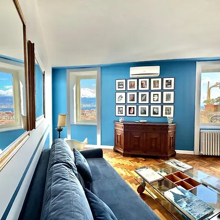 Apartment Alma De Templarsf - Stunning Design With Sea View And Terrace Naples
